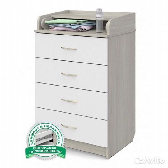Комод Сириус 604 лдсп с шариковыми направляющими