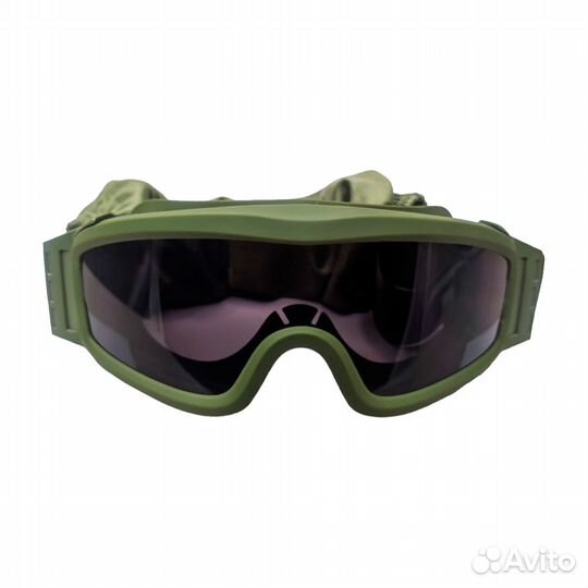 Тактические очки FRM-3206 зеленые