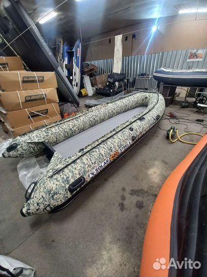 Лодка пвх солар 420 jet стрела