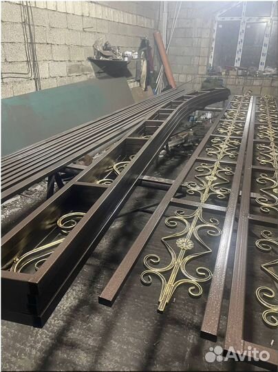 Кованые ворота