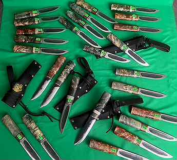 Ножи ручной работы кованые 110х18мшд