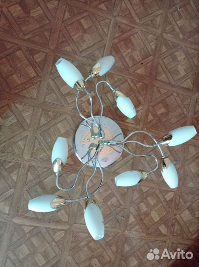 Люстра потолочная бу