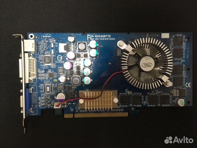 グラフィックボード・グラボ・ビデオカード Gigabyte GV-NX59128D