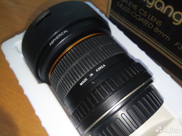 Объектив Samyang Fisheye 8mm F3.5