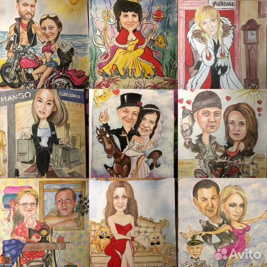 Шарж по фото