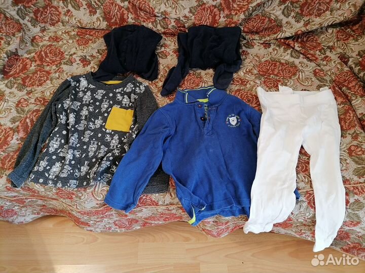 Детская одежда для мальчиков размер 98 пакетом