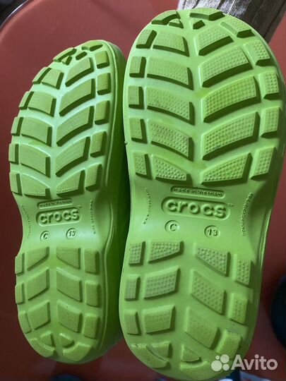 Сапоги crocs c13 (р.30)