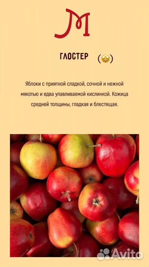 Яблоки местные