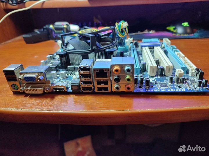 Материнская плата gigabyte с процессором i5 750