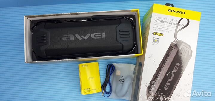 Стерео система Awei 4500mah 1.6кг 40ват 12ч работы