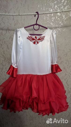 Платье для девочки нарядное рост 128