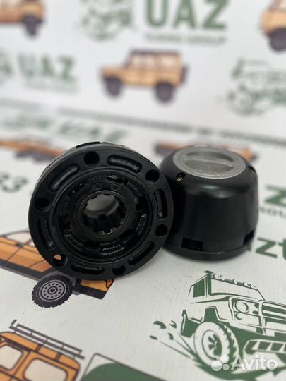 Муфты (Хабы) переднего моста УАЗ с метал.колпаком