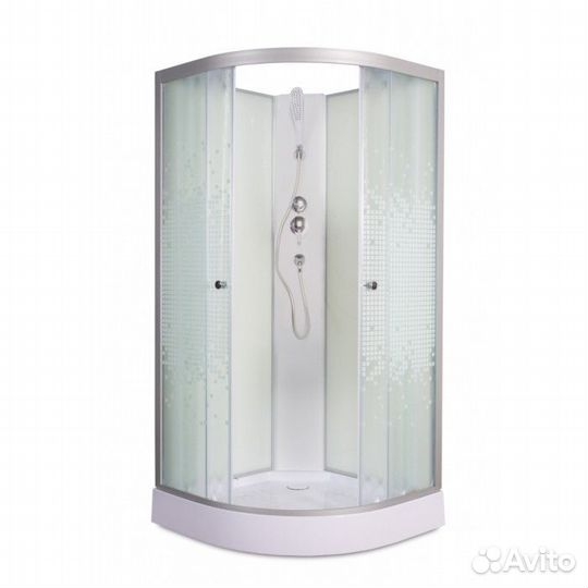 Душевая кабина Deto L 909 N без крыши для дома и д