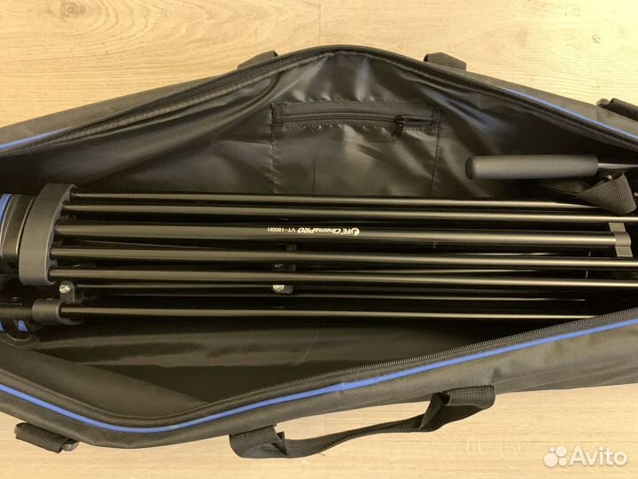 Штатив с видеоголовой FE cinemaPRO