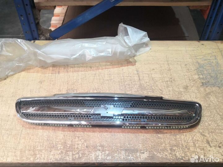 Решетка радиатора chevrolet lanos II 05- (под Эмб