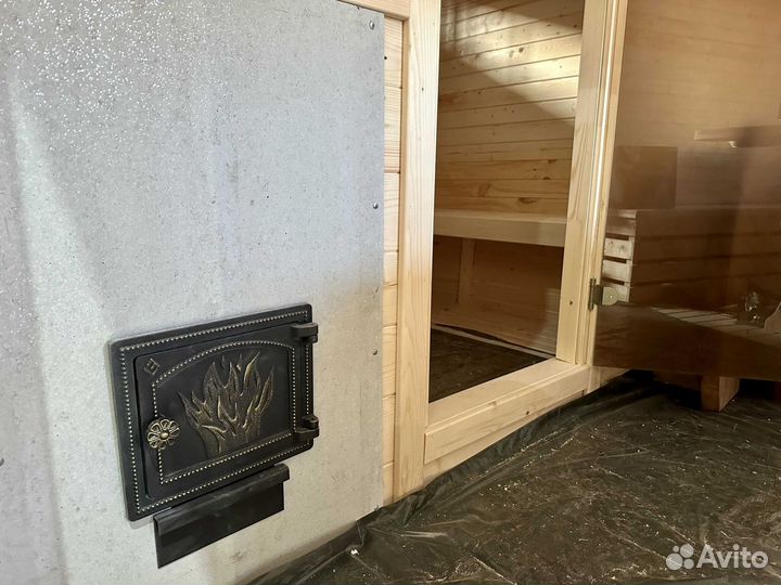 Баня бочка 12