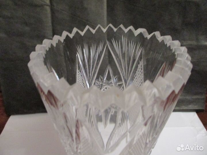 Ваза хрусталь СССР