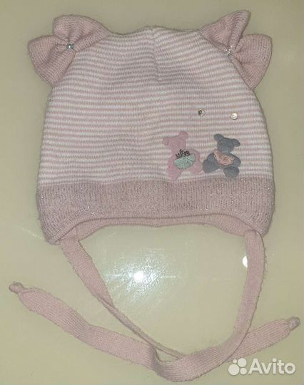 Шапка для девочки весенняя/осенняя