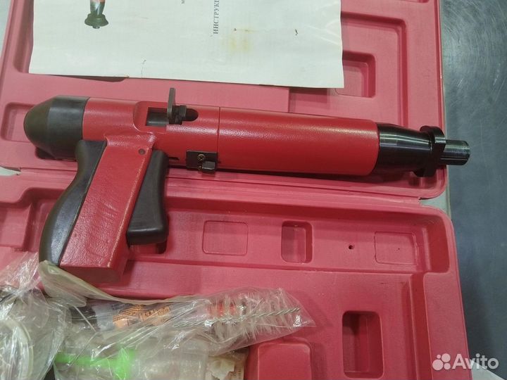 Монтажный однозарядный пистолет мисом пц-08