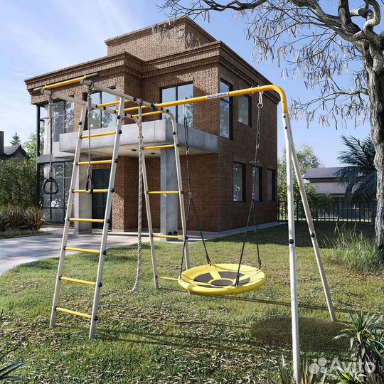 Детский уличный спортивный комплекс арт 3257