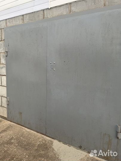 Ворота гаражные металлические бу