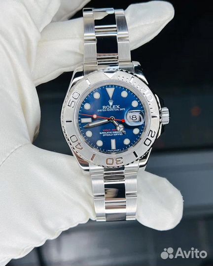 Часы Rolex yacht master blue оригинал noob