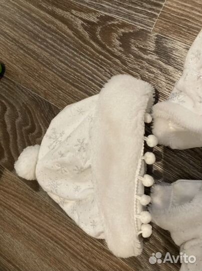 Костюм новогодний снежинка снегурочка