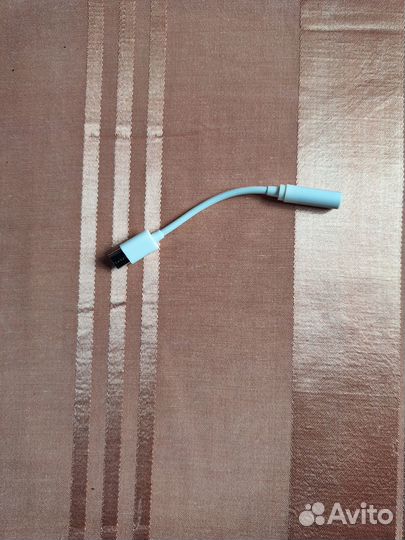 Адаптер переходник с USB тип C на Джек 3,5