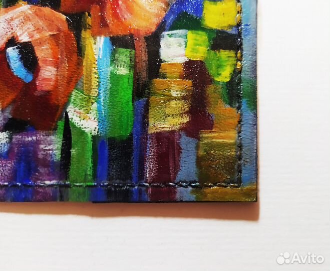 Обложка для паспорта из итальянской кожи