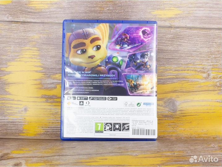 Диск для PS5 Ratchet Clank Rift Apart (Б/У)
