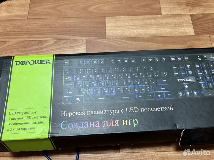 Клавиатура с LED подсветкой dbpower