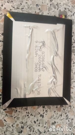 Аккумулятор 3.7v BAK G386482P TLG13H08