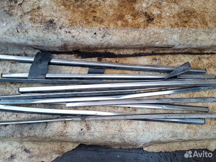 Молдинги на двери ваз 2104 хром