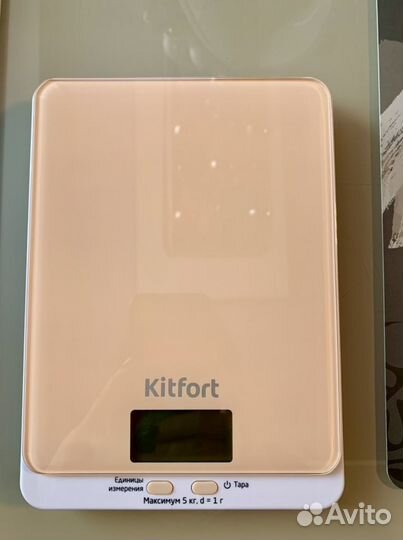 Весы кухонные новые kitfort KT-803-6