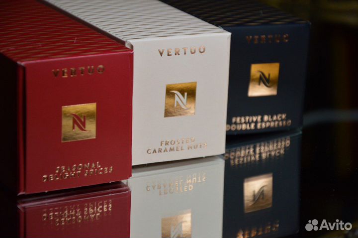 Праздничные кофе капсулы Nespresso Vertuo