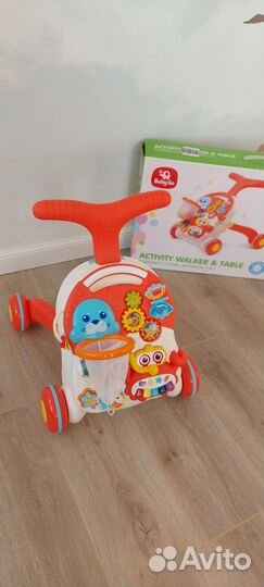 Толокар. Каталка + столик BabyGo 2в1