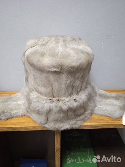Шапка-ушанка, мех - белка, размер 56-57