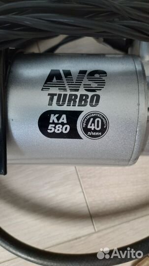Автомобильный компрессор AVS Turbo KA580