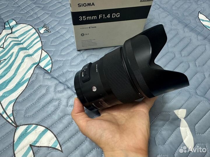 Объектив Sigma 35mm f1.4 Art Canon FE в идеале