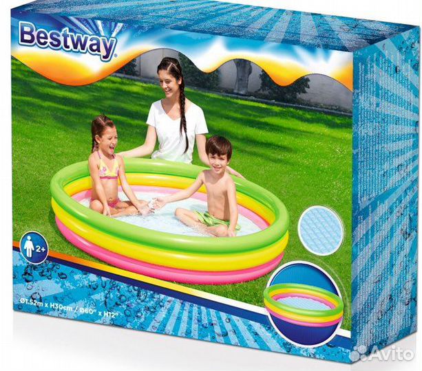 Детский надувной бассейн