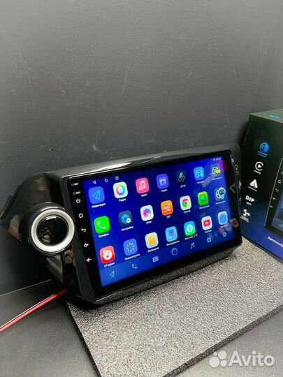 Магнитола android на Kia Rio