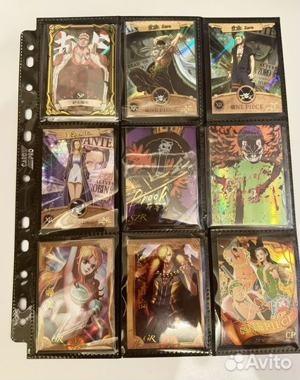 Карточки ван пис