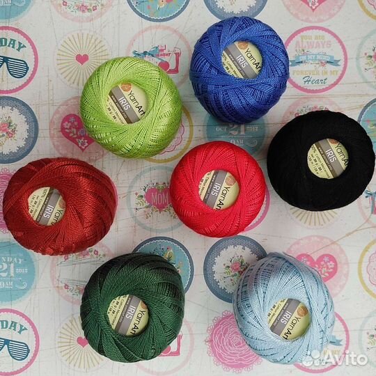 Пряжа Ирис Турция и Гамма