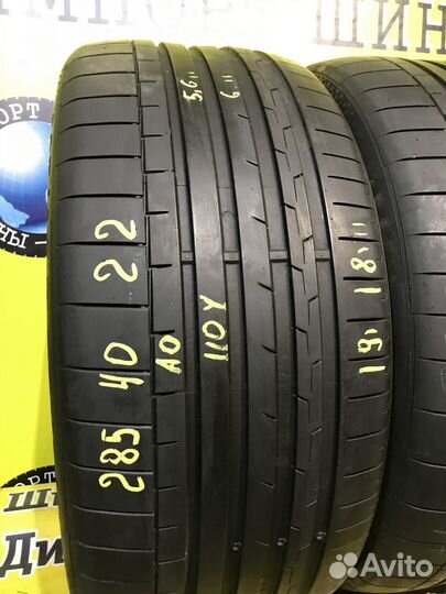 Continental ContiSportContact 6 SUV 285/40 R22 110Y