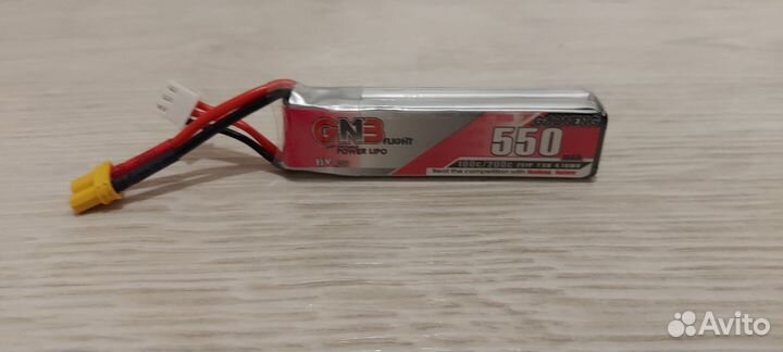 Аккумулятор gnb 2s 550mAh xt30