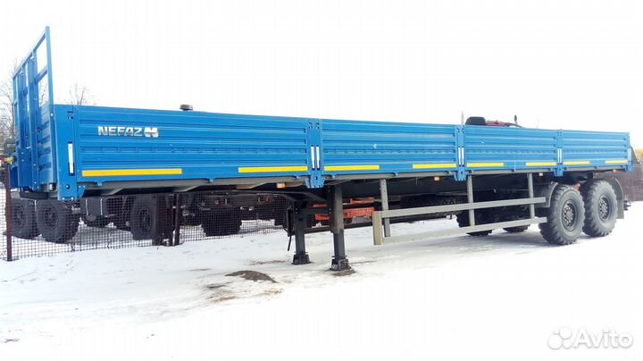 Полуприцеп бортовой Нефаз 9334-10, 2023