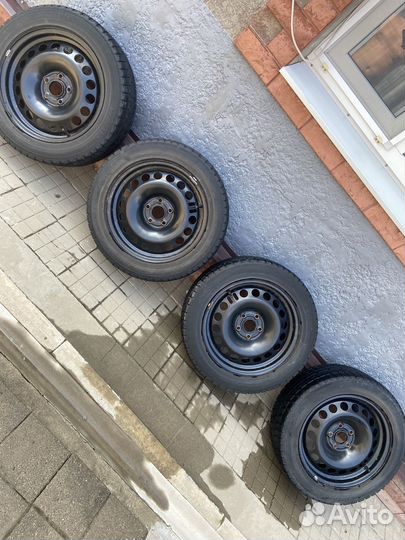 Колеса зимние резина с дисками r16 шевроле,опель