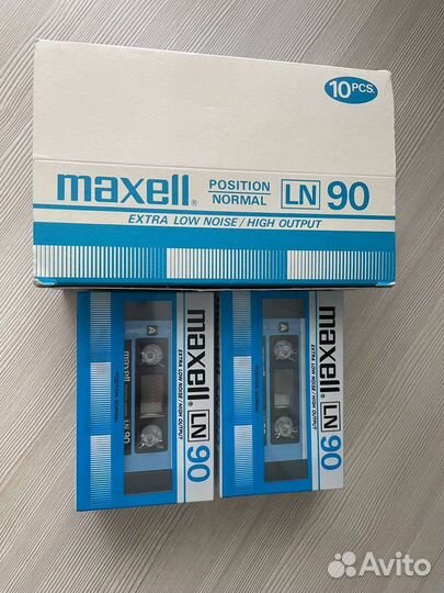 Аудиокассеты новые