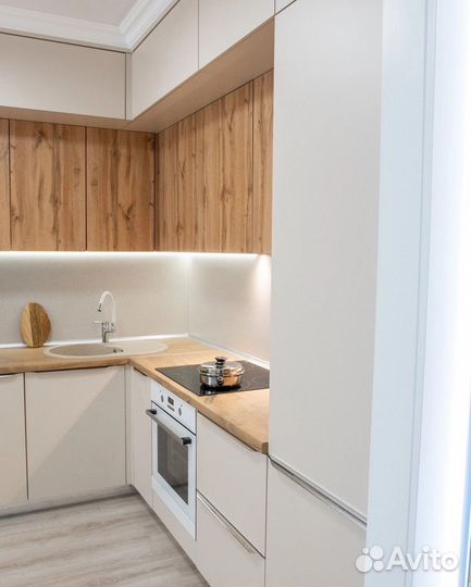 Кухня с подсветкой тренд 2025