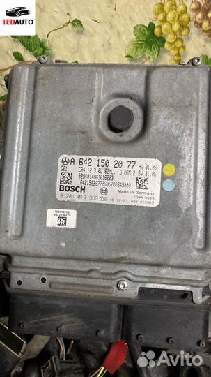 Блок управления двигателем, Mercedes R 2007